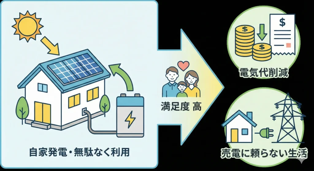 太陽光発電とセットで考えている