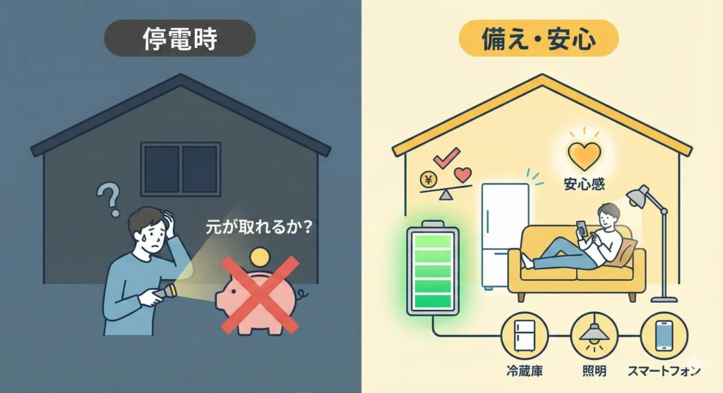 停電対策・安心も重視している